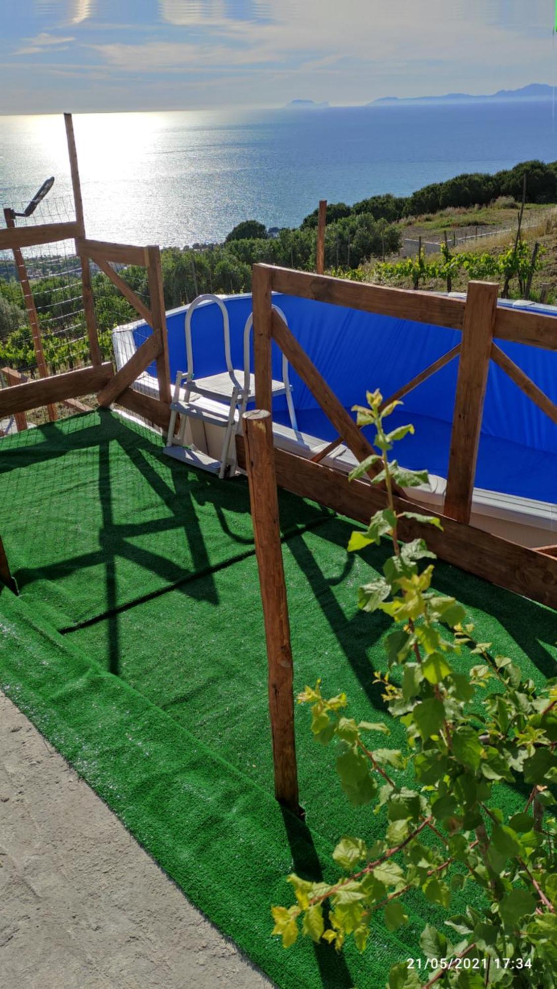 أغروبولي Una Terrazza Sul Mare المظهر الخارجي الصورة